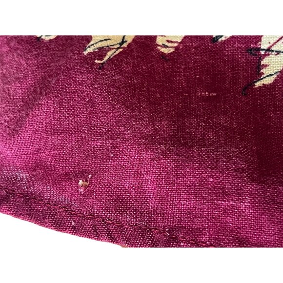 Boho Festival Wrap Skirt Floral Patterns & Adjustable Ties 100% India Cotton VTG - Picture 11 of 12